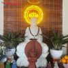 Đèn Thờ Hào Quang Chữ Phật - HQ14 16