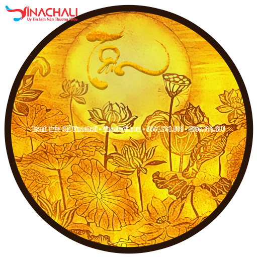 Tranh Trúc Chỉ Tròn - TTCT 52