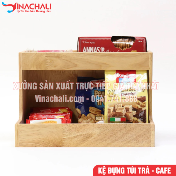 Kệ Để Túi Trà, Túi Cafe Gói, Đường, Sữa, Đồ Pha Chế Trong Nhà Hàng, Quán Cafe, Quán Trà Sữa - KTS10 3