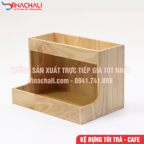 Kệ Để Túi Trà, Túi Cafe Gói, Đường, Sữa, Đồ Pha Chế Trong Nhà Hàng, Quán Cafe, Quán Trà Sữa - KTS10 6