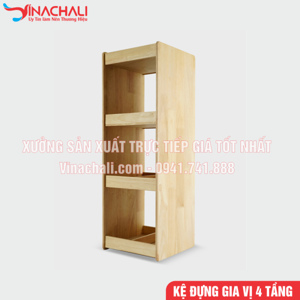 Kệ Đựng Đồ Pha Chế, Đồ Gia Vị 4 Tầng - KTS16 6