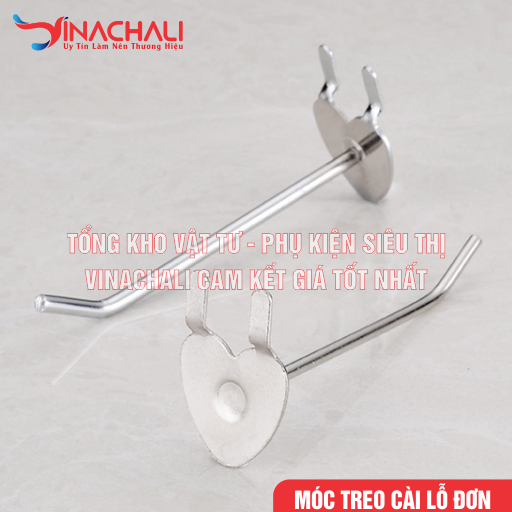 Móc Treo Cài Lỗ Đơn Hình Trái Tim 1
