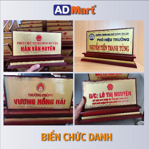 Biển chức danh mica đẹp sang trọng